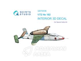 Набор остекления для модели He 162 (Special Hobby)