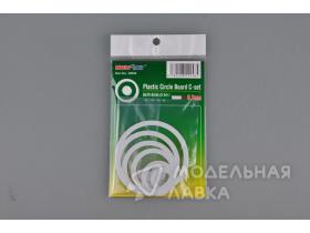 Набор пластиковых кружков и колец (Plastic Circle Board C-set - 0.3mm)