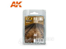 Набор везеринга для железнодорожных путей ROLLING STOCK WEATHERING SET TRAIN SERIES