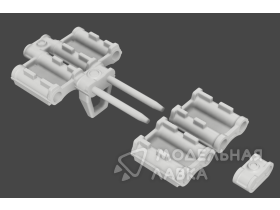 Наборные траки для Т-90/Т-72Б3 с прямым грунтозацепом