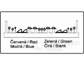 Navigation lights - clear, red, blue, green