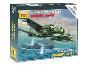 Немецкий бомбардировщик "Юнкерс" Ju-88A4