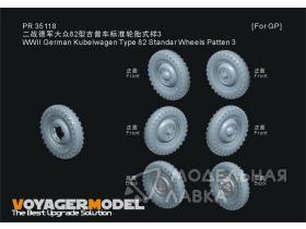 Немецкий бронеавтомобиль Kubelwagen Тип 82, стандартные колеса, тип 3 (GP)