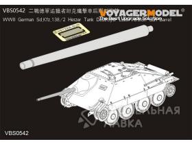 Немецкий истребитель танков Sd.Kfz.138 / 2 Hetzer Второй мировой войны, поздняя версия Gun Barrel (GP)