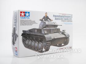 Немецкий легкий танк Panzerkampfwagen II Ausf А/B/C с одной фигурой