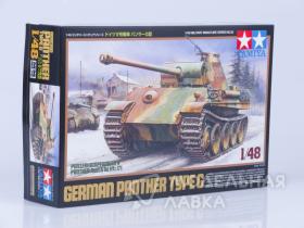 Немецкий танк Panter Type G, последняя версия 1944г. с 75мм пушкой.