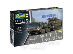 Немецкий тяжелый танковый транспортер SLT 50-3 "Elefant" + Leopard 2A4