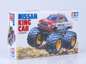 Nissan King Cab Jr. с электромоторчиком (серия 4WD, джипы с большими колесами). Собирается без клея.