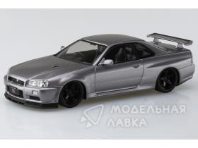 Nissan Skyline GT-R -R34 Custom Wheel (Athlete Silver)