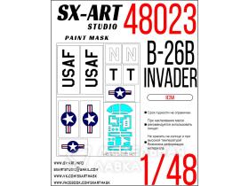 Окрасочная маска B-26B-50 Invader (ICM)