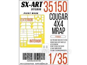Окрасочная маска Cougar 4x4 MRAP double-sided (Panda)