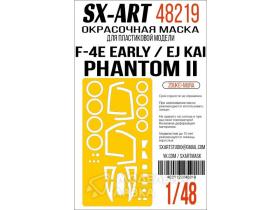 Окрасочная маска F-4E early / EJ Kai Phantom II (Zoukei-Mura)