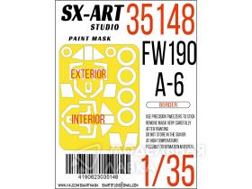 Окрасочная маска Fw 190A-6 double-sided (Border)