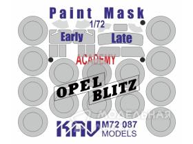 Окрасочная маска на Opel Blitz (Academy)