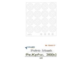 Окрасочная маска Pz.Kpfw. 38(t) (UM)