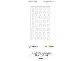 Окрасочная маска Pz.Kpfw. IV Ausf. H (Zvezda)