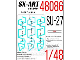 Окрасочная маска Су-27