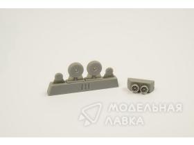 P-40 Wheels - Cross Tread for Special Hobby kit