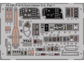 P-61A front interior S.A. GREAT WALL HOBBY L-4802