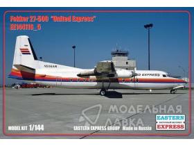 Пассажирский самолет Fokker F-27-500 United Express