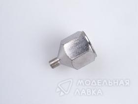 Переходник гайка 1/4" - штуцер М5х0,5