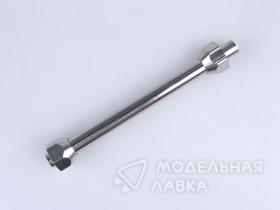 Переходник гайка M12x1 - трубка - гайка M12x1 (8106 - 8108, компрессор 1203)