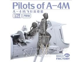 Pilots of A-4M (3D printed)