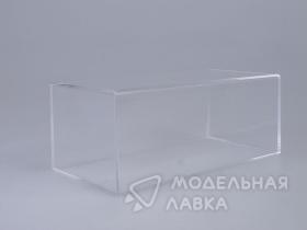 Пластиковый бокс для моделей без подставки, 135x67x50 мм.