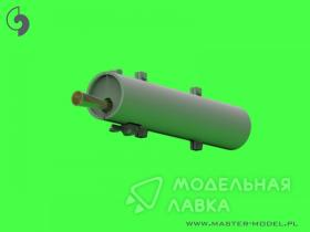 Польский легкий танк 7TP - сдвоенная башня - MG wz.30 (бронированный ствол орудия) и сигнальная сирена (для комплекта IBG)