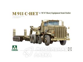 Полуприцеп для перевозки тяжелого оборудования M911 C-HET с M747