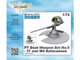 PT Boat Weapon Set No.5 - 37 mm M4 Autocannon