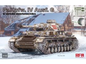 Pz.Kpfw. IV Ausf. G w/ workable WINTERKETTEN trakcs