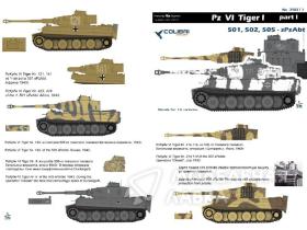 Pz VI Tiger I - Part I 501,502,505, sPzAbt