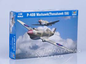 Самолет Curtiss P-40B Warkhawk