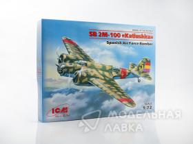 SB 2M-100, бомбардировщик ВВС Испании