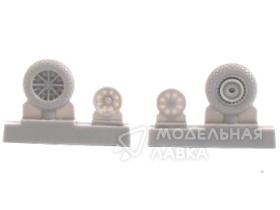 SB2C Helldiver –  Mainwheels Set for Academy, Cyber Hobby,  Airfix