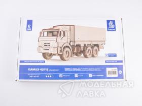 Сборная модель КАМАЗ-43118 бортовой (Рестайлинг)