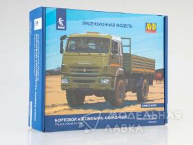 Сборная модель КАМАЗ-43502 4x4 Мустанг (рестайлинг)