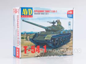 Сборная модель Средний танк T-54-1