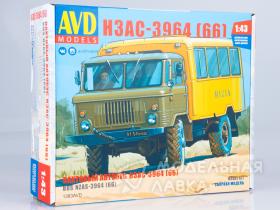 Сборная модель Вахтовый автобус НЗАС-3964 (66)