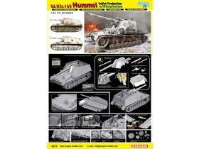 Sd.Kfz.165 Hummel Initial Production w/Winterketten