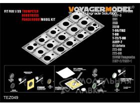 Шаблоны трафаретов для дорожных колес Modern AFV 1/35 вер. 3.0