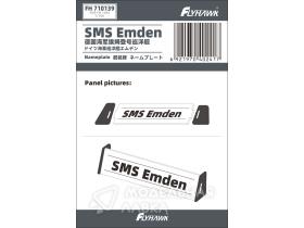 SMS EMDEN 1914 NAMEPLATE（FOR FLYHAWK FH1306）