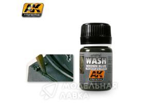 Смывка для нанесения эффектов Wash for Panzer Grey