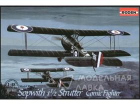 Sopwith 1 1/2 Strutter comic fighter