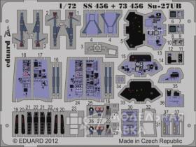 Su-27UB interior S.A. TRUMPETER