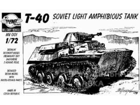 T-40 Soviet light amphibious tank