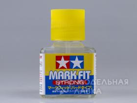 Tamiya Mark Fit Strong (жидкость для нанесения декалей) 40мл.с кисточкой