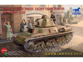 Танк French Hotchkiss Light tank H38/39