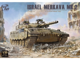 Танк Merkava Mk.II (с интерьером и рабочими траками)